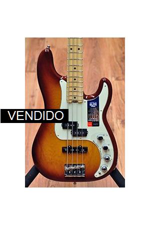 Fender American Elite Precision Bass Tobacco Burst MN Fender American Elite Precision Bass Tobacco Burst MN